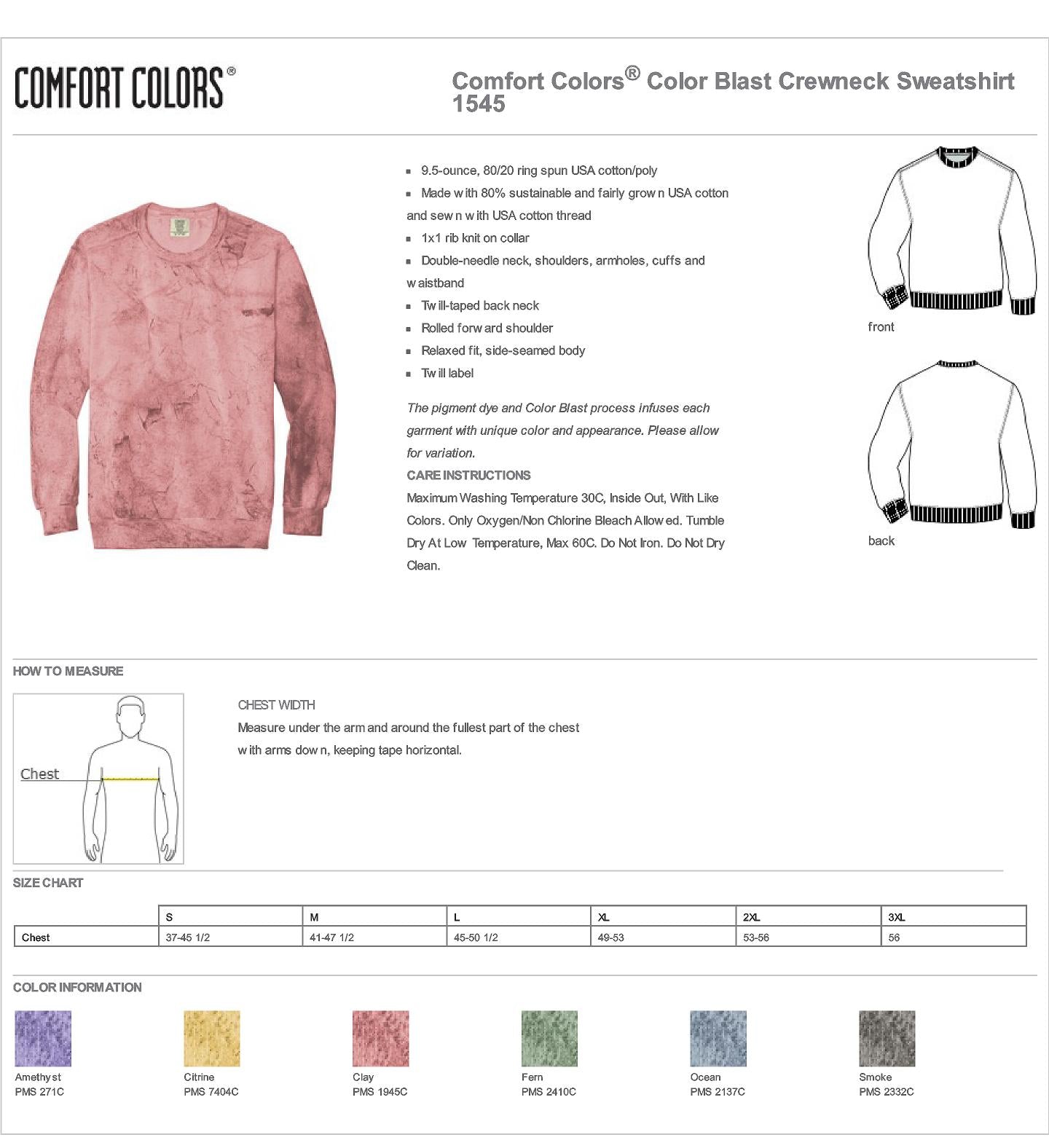 Comfort Colors Color Blast Sweatshirt 07