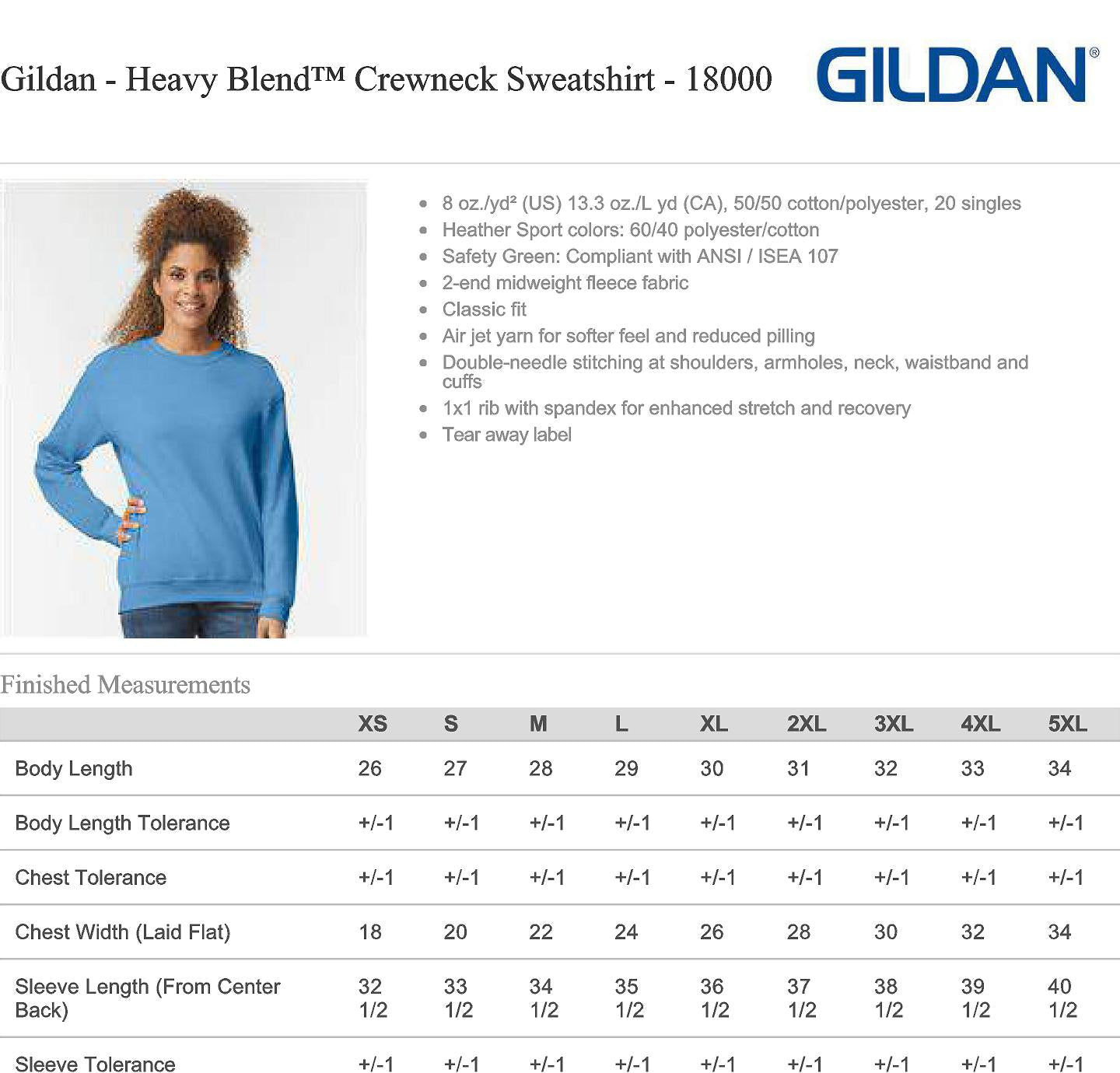 Gildan Sweatshirt 2401