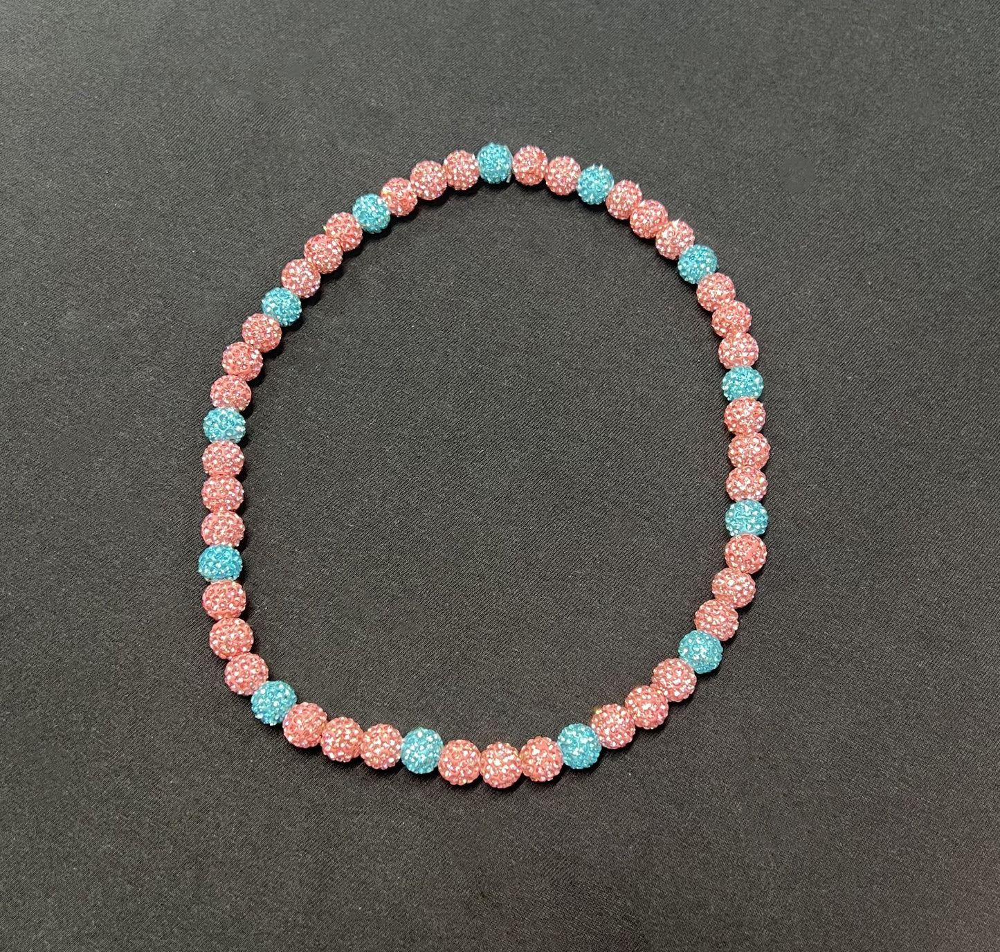 Pink Cotton Candy Necklace