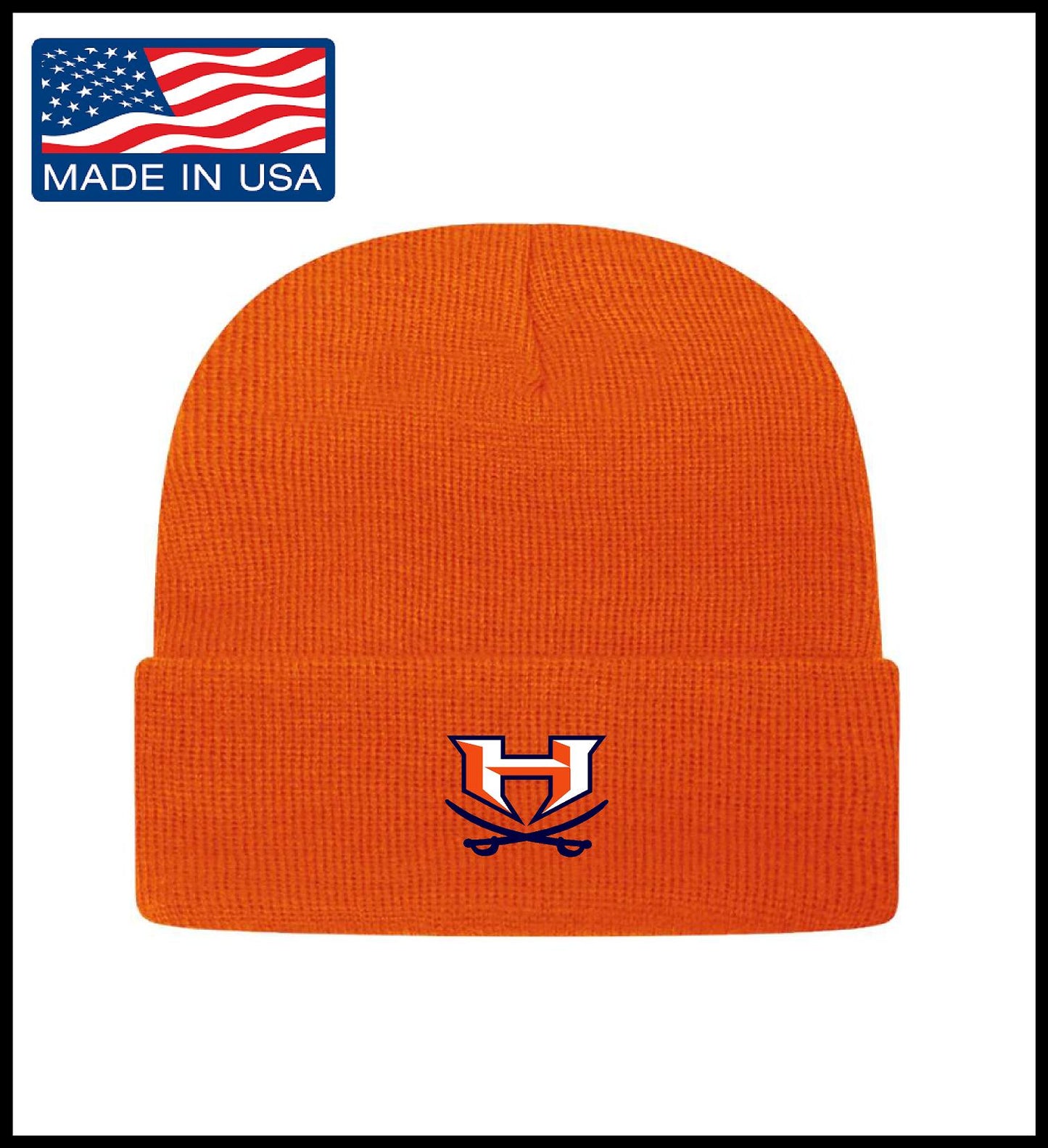 Cap America Cuffed Beanie 05