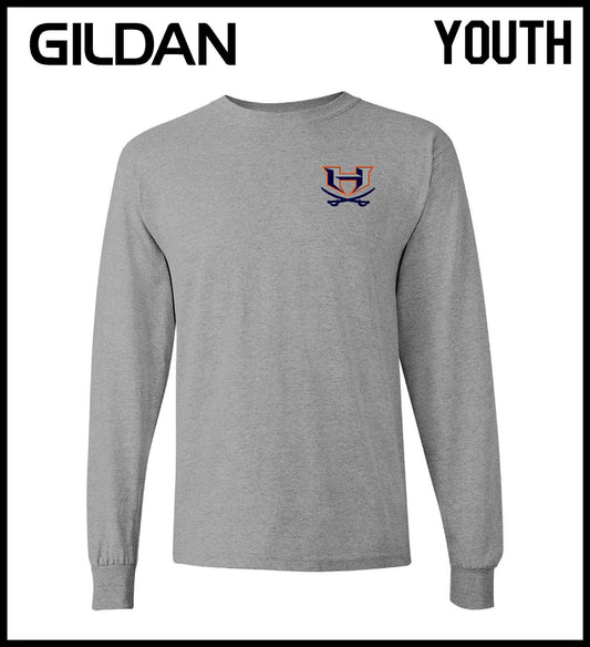 Gildan YOUTH Long Sleeve Tee 05