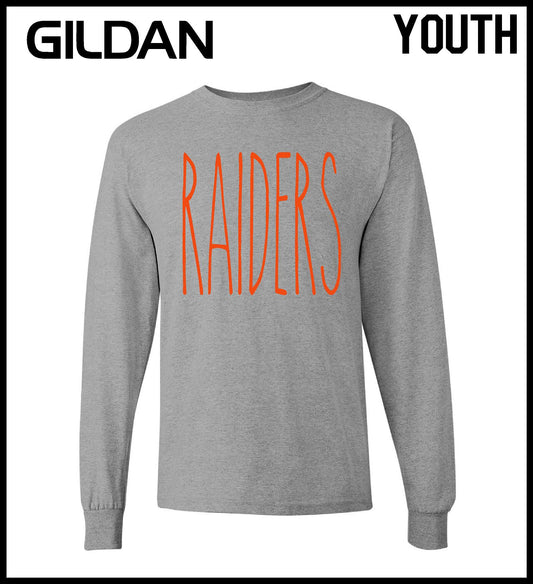 Gildan YOUTH Long Sleeve Tee 06