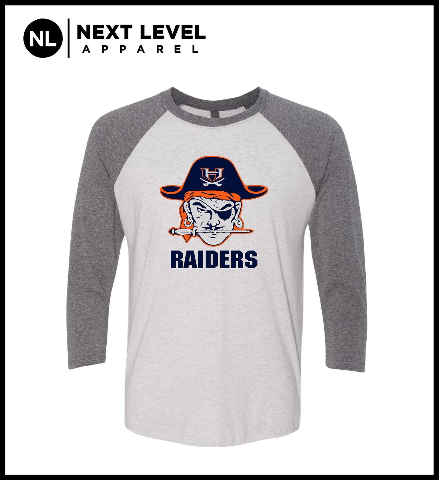 Next Level Tri Blend Raglan 02