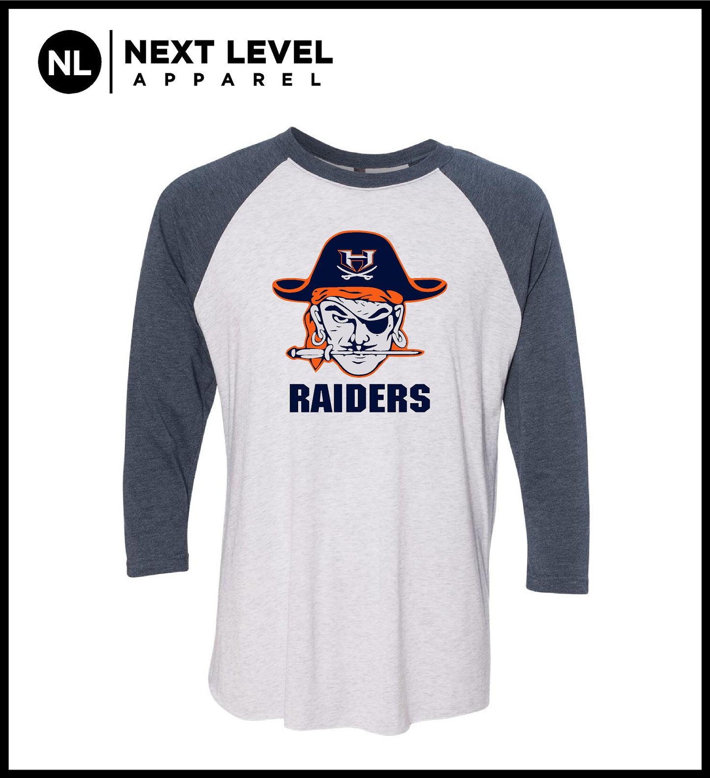 Next Level Tri Blend Raglan 02