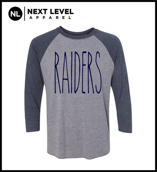 Next Level Tri Blend Raglan 06